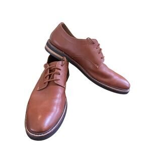 Bostonian Mens Dezmin Leather Brown Oxford Loafer Size 8.5 Lace Up Shoe